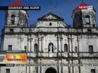 BT: Mga simbahang nasira ng lindol, susuriin ng Heritage Task Force