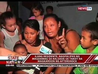 SONA: Cebu, binulabog ng aftershock na may lakas na magnitude 5.0