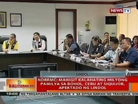 BT: NDRRMC: Mahigit kalahating milyong pamilya sa Visayas, apektado ng lindol