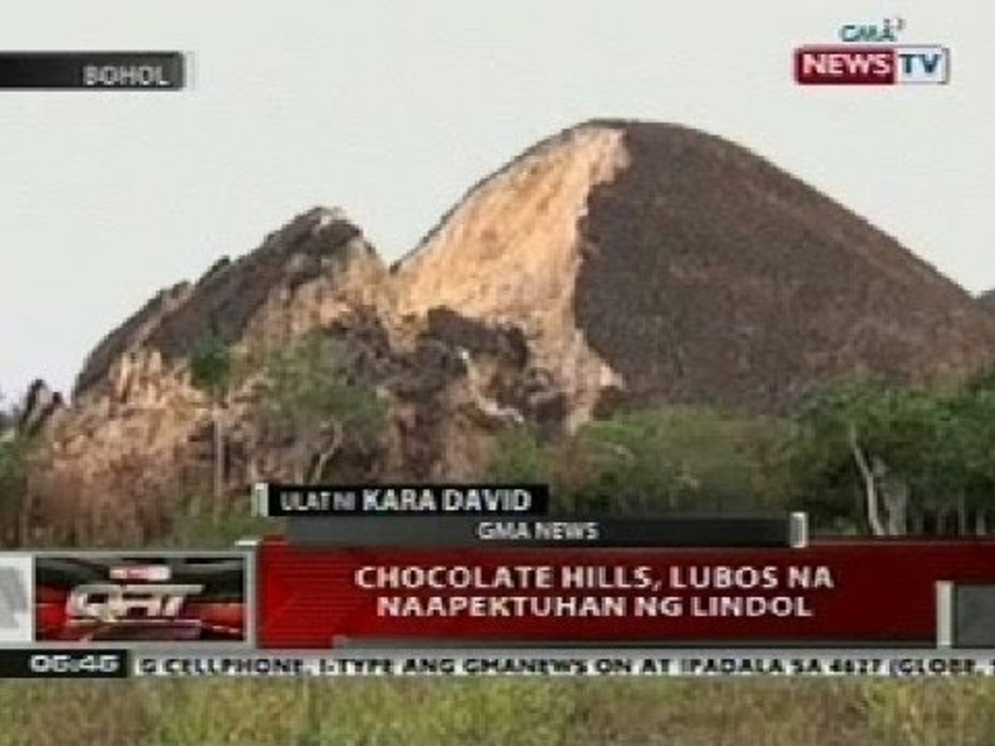 Chocolate Hills Earthquake