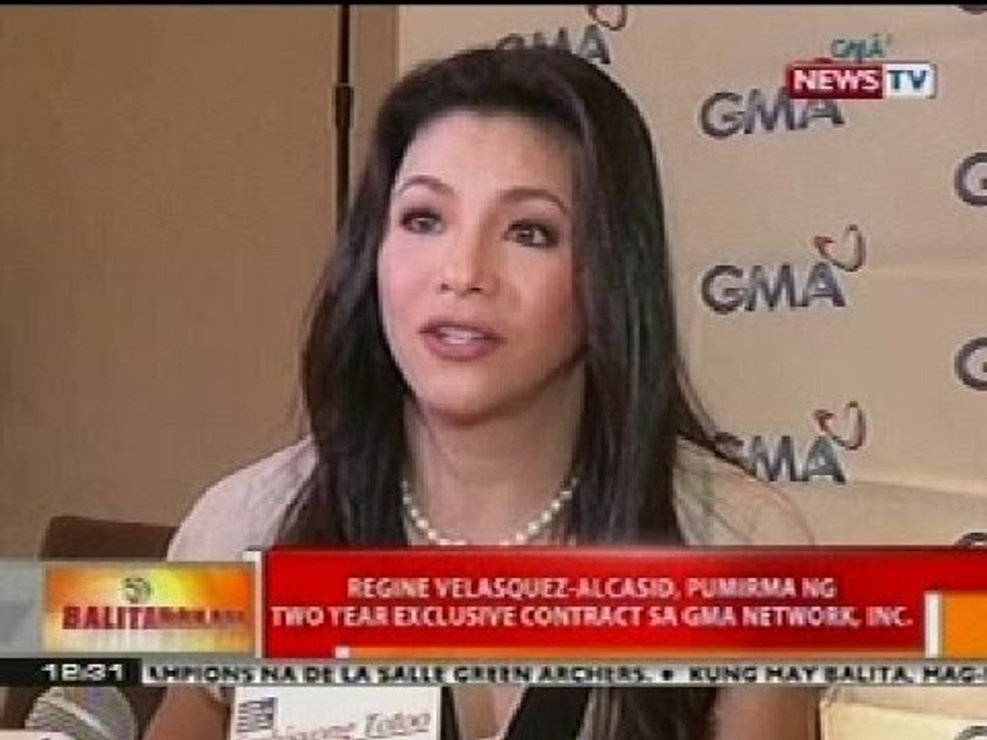 BT: Regine Velasquez-Alcasid, pumirma ng 2 year exclusive contract sa GMA Network Inc.