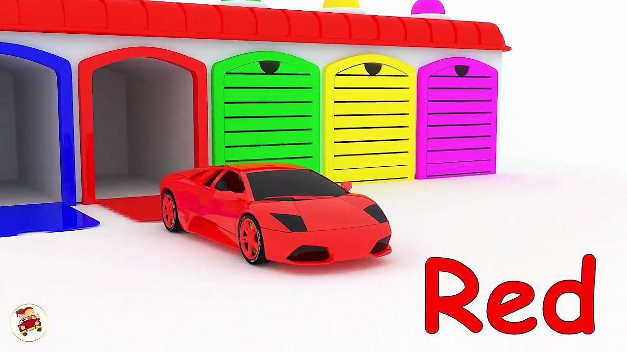 Colors for Children to Learn 3D with Vehicles - Colours for Kids, Toddlers - Learning Videos
