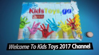 Kids Toys 2017 -  Learn Colors with Lightning McQueen Cartoon Banana vs Hulk Surprise Egg