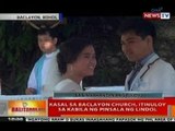 BT: Kasal sa Baclayon church, Bohol, itinuloy sa kabila ng pinsala ng lindol