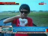 BP: Boy scout, nalunod sa dagat habang idinaraos ang regional jamboree sa Pangasinan