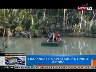 NTG: 2 barangay na apektado ng lindol sa Bohol, binaha