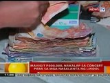 BT: Mahigit P500k, nakalap sa concert para sa mga nasalanta ng lindol