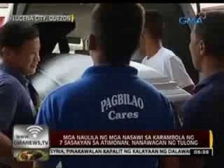 24 Oras: Mga namatayan dahil sa karambola sa Atimonan, nananawagan ng tulong