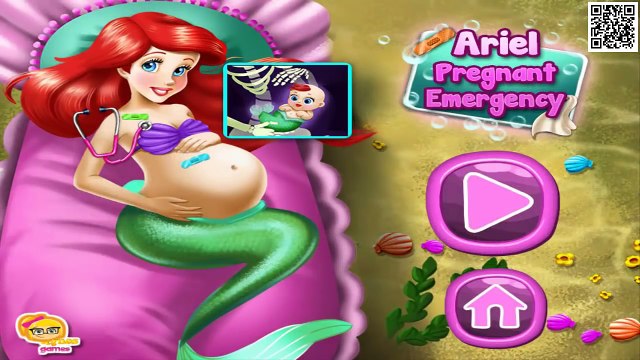 Ariel Pregnant Emergency ★ Ariel The Little Mermaid ★ Disney Princess Games