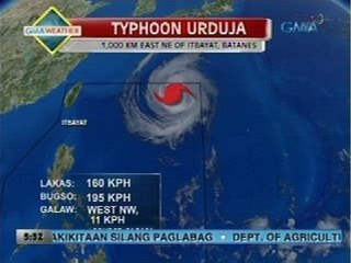 UB: Panibagong bagyo, namataan sa labas ng PAR