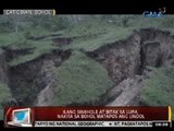 24Oras: Ilang sinkhole at bitak sa lupa, nakita sa Bohol matapos ang lindol