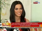 Bb. Pilipinas-Universe 2013 Ariella Arida, may pasalubong para sa kapwa-kandidata sa Miss Universe