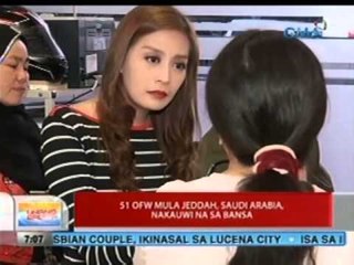 UB: 51 OFW mula Jeddah, Saudi Arabia, nakauwi na sa bansa