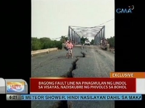 UB: Bagong fault line na pinagmulan ng lindol sa Visayas, nadiskubre ng Phivolcs sa Bohol