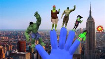 Hulk Vs Batman Finger Family Rhymes For Children And Hulk Vs Spiderman Children Nursery Rhymes