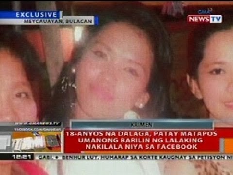 BT: 18-anyos na dalaga sa Bulacan, patay nang barilin ng lalaking nakilala nya sa facebook