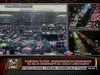 24oras: Pagbuwag sa PDAF, ipinanawagan sa pagdiriwang ng ika-35 Anibersaryo ng Jesus is Lord Church