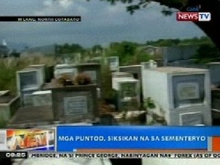 NTG: Mga puntod, siksikan na sa sementeryo