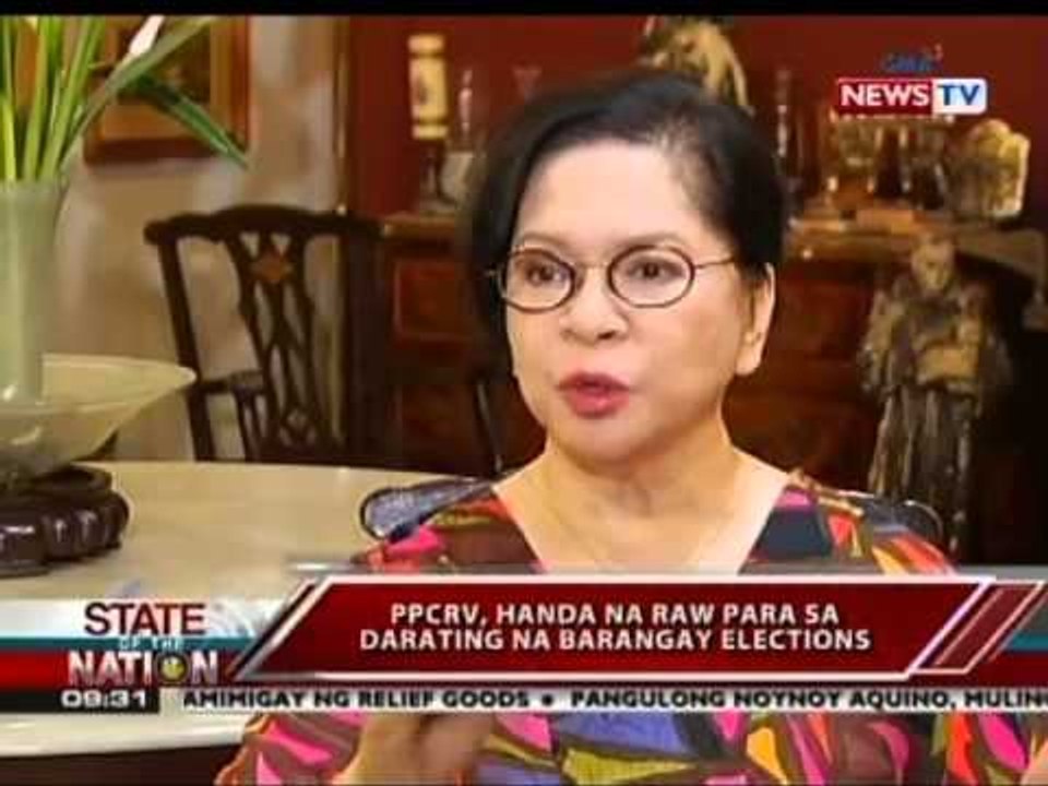 SONA: PPCRV, handa na raw para sa darating na brgy. elections dahil marami nang magbabantay