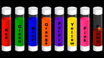 Color Crew Ink Bottles ✔ Learn Colors for Children in English ★ Learn Colors Youtube Kids Video