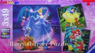 Puzzle Games Disney Ravensburger Play Set De Kids Learning Toys quebra-cabeça пазл yapboz- Marvel