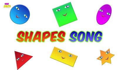 Shapes Song | 2D Shapes Song | Shapes Song Nursery Rhymes
