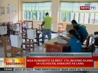 BT: Mga bumoboto sa Brgy. 176, Bagong Silang sa Caloocan, kakaunti pa lang