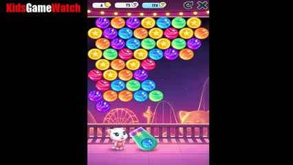 My Talking Angela Gameplay My Talking Angela Bubble Shooter game Brick Breaker game