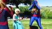 Frozen Elsas UNICORN Party Compilation Spiderman Joker Prank Supergirl Bad Baby Mermaid Superhero
