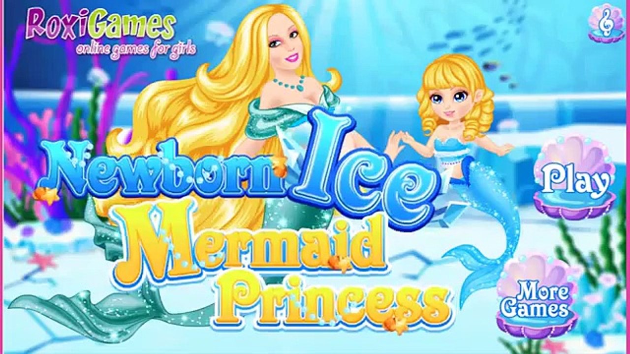 Barbie Ice Princess Mermaid - Barbie Video Games For Girls
