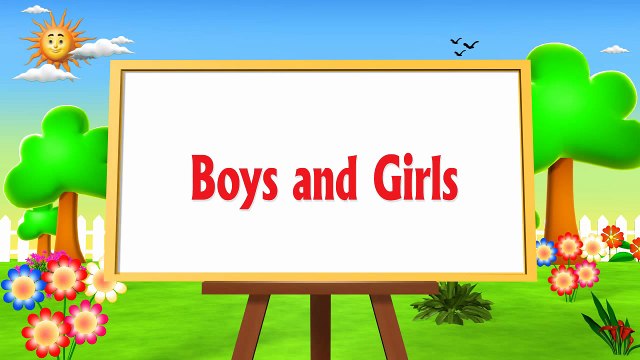 Boys And Girls Come out to Play - 3D Animation English Nursery Rhyme for Children with Lyrics