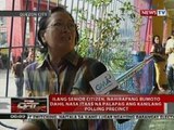 QRT: Ilang senior citizen sa QC, nahirapang bumoto dahil nasa itaas na palapag ang polling precint