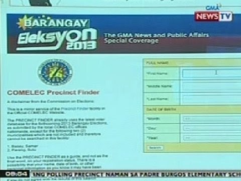NTG: Comelec precint finder, maaaring makita sa GMA News Online website