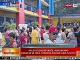 BT: Halos 70k botante, inaasahang daragsa sa Pres. Corazon Aquino Elementary School sa QC