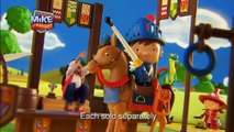 Bob the Builder Bob Budowniczy vs Mike the Knight Rycerz Mike TV Toys Full HD Commercial