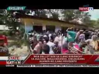 SONA: Eleksyon sa ilang lugar sa Mindanao, nagka-aberya