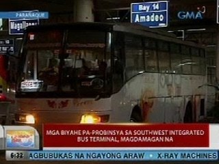 UB: Mga biyahe pa-probinsya sa Southwest Integrated Bus Terminal, magdamagan na