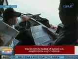 UB: Mga terminal ng bus sa Ilocos Sur, ininspeksyon ng LTO Region 1