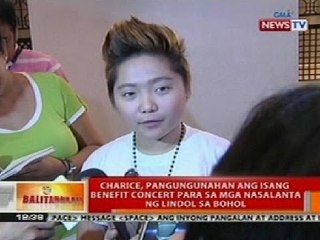 BT: Charice, pangungunahan ang isang benefit concert para sa mga nasalanta ng lindol sa Bohol