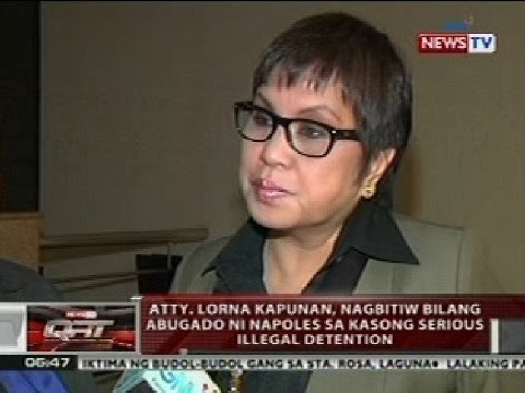 QRT: Atty. Kapunan, nagbitiw bilang abugado ni Napoles