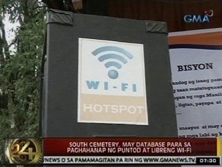 24Oras: South Cemetery may database para sa paghahanap ng puntod at libreng Wi-Fi
