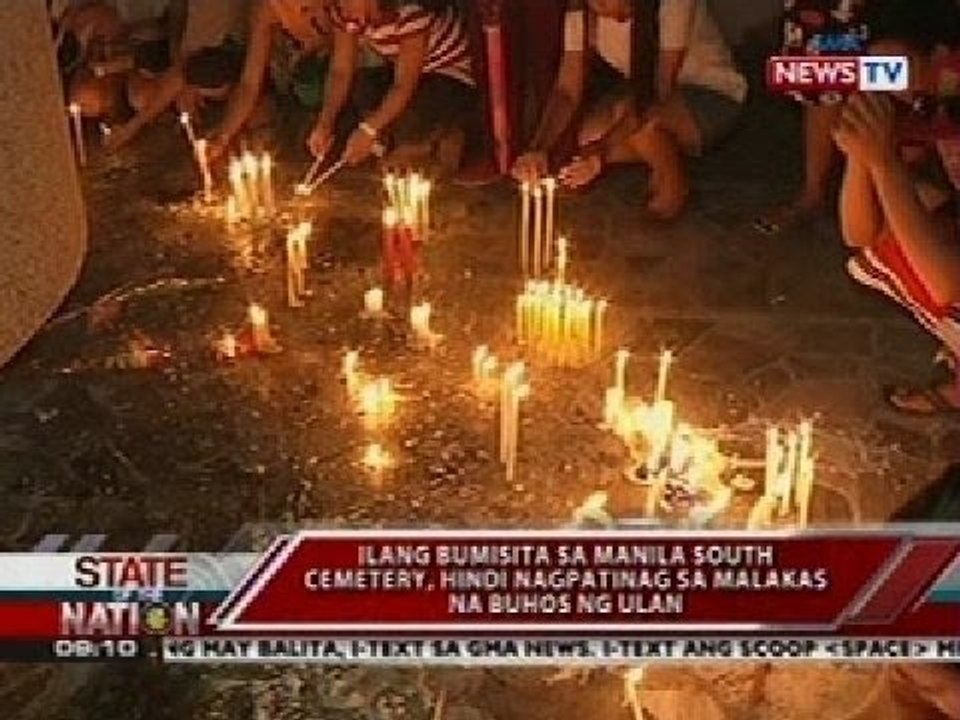 SONA: Ilang bumisita sa Manila South Cemetery,...