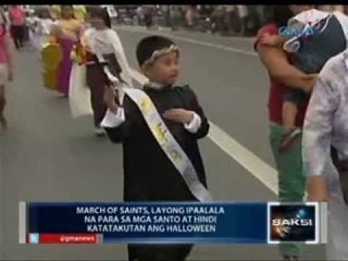 March of Saints, layong ipaalala na para sa mga santo at hindi katatakutan ang Halloween