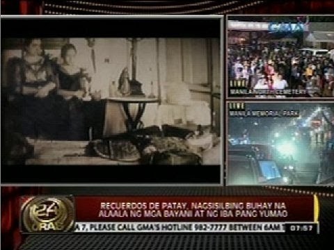 24 Oras: Recuerdos De Patay, nagsisilbing buhay na alaala ng mga bayani at ng iba pang yumao