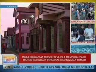 UB: Mga libingan at musoleo sa Pila Memorial Park, hango sa hilig at personalidad ng mga yumao