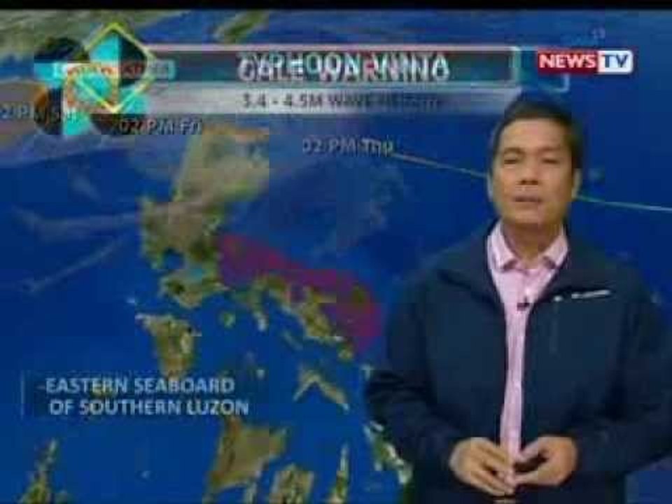 SONA: GMA weather update (Oct. 31, 2013)