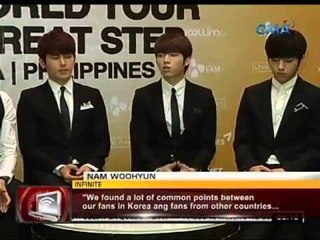 24 Oras: K-pop Group na "Infinite," nagpakilig ng fans sa kanilang concert