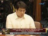 Kampo ni Sen. Revilla, hiniling na ibasura ang petisyon ng DOJ na ikansela ang kanyang pasaporte