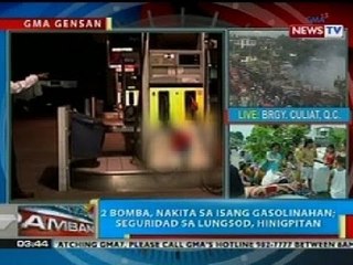 BP: 2 bomba, nakita sa isang gasolinahan sa GenSan