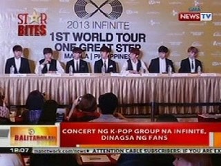 BT: Concert ng K-pop group na Infinite, dinagsa ng fans
